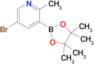 5-Bromo-2-methyl-3-(4,4,5,5-tetramethyl-1,3,2-dioxaborolan-2-yl)pyridine