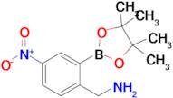 (4-Nitro-2-(4,4,5,5-tetramethyl-1,3,2-dioxaborolan-2-yl)phenyl)methanamine