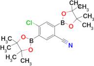 4-Chloro-2,5-bis(4,4,5,5-tetramethyl-1,3,2-dioxaborolan-2-yl)benzonitrile