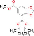 Methyl 7-(4,4,5,5-tetramethyl-1,3,2-dioxaborolan-2-yl)benzo[d][1,3]dioxole-5-carboxylate