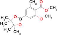 Methyl 2-methoxy-6-methyl-4-(4,4,5,5-tetramethyl-1,3,2-dioxaborolan-2-yl)benzoate