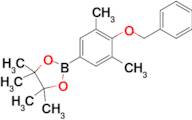 2-(4-(Benzyloxy)-3,5-dimethylphenyl)-4,4,5,5-tetramethyl-1,3,2-dioxaborolane