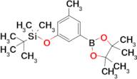 tert-Butyldimethyl(3-methyl-5-(4,4,5,5-tetramethyl-1,3,2-dioxaborolan-2-yl)phenoxy)silane