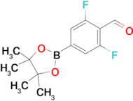 2,6-Difluoro-4-(4,4,5,5-tetramethyl-1,3,2-dioxaborolan-2-yl)benzaldehyde