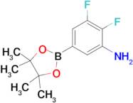 2,3-Difluoro-5-(4,4,5,5-tetramethyl-1,3,2-dioxaborolan-2-yl)aniline