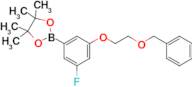 2-(3-(2-(Benzyloxy)ethoxy)-5-fluorophenyl)-4,4,5,5-tetramethyl-1,3,2-dioxaborolane