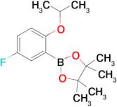 2-(5-Fluoro-2-isopropoxyphenyl)-4,4,5,5-tetramethyl-1,3,2-dioxaborolane