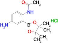 N-(4-Amino-2-(4,4,5,5-tetramethyl-1,3,2-dioxaborolan-2-yl)phenyl)acetamide hydrochloride