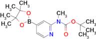 tert-Butyl methyl(4-(4,4,5,5-tetramethyl-1,3,2-dioxaborolan-2-yl)pyridin-2-yl)carbamate