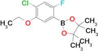 2-(4-Chloro-5-ethoxy-2-fluorophenyl)-4,4,5,5-tetramethyl-1,3,2-dioxaborolane