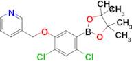 3-((2,4-Dichloro-5-(4,4,5,5-tetramethyl-1,3,2-dioxaborolan-2-yl)phenoxy)methyl)pyridine