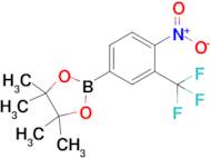 4,4,5,5-Tetramethyl-2-(4-nitro-3-(trifluoromethyl)phenyl)-1,3,2-dioxaborolane