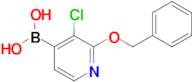 2-Benzyloxy-3-chloropyridine-4-boronic acid