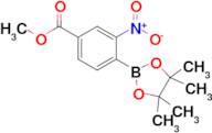 Methyl 3-nitro-4-(4,4,5,5-tetramethyl-1,3,2-dioxaborolan-2-yl)benzoate