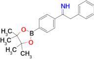 2-Phenyl-1-(4-(4,4,5,5-tetramethyl-1,3,2-dioxaborolan-2-yl)phenyl)ethan-1-imine