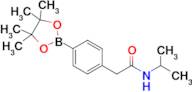 N-Isopropyl-2-(4-(4,4,5,5-tetramethyl-1,3,2-dioxaborolan-2-yl)phenyl)acetamide