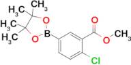 Methyl 2-chloro-5-(4,4,5,5-tetramethyl-1,3,2-dioxaborolan-2-yl)benzoate