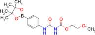 4-(3-((2-mEthoxyethoxy)carbonyl)ureido)phenylboronic acid pinacol ester