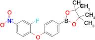 2-(4-(2-Fluoro-4-nitrophenoxy)phenyl)-4,4,5,5-tetramethyl-1,3,2-dioxaborolane