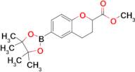 Methyl 6-(4,4,5,5-tetramethyl-1,3,2-dioxaborolan-2-yl)chromane-2-carboxylate