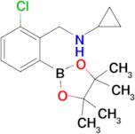 N-(2-Chloro-6-(4,4,5,5-tetramethyl-1,3,2-dioxaborolan-2-yl)benzyl)cyclopropanamine