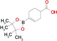 4-(4,4,5,5-Tetramethyl-1,3,2-dioxaborolan-2-yl)cyclohex-3-ene-1-carboxylic acid