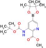 Methyl 3-((tert-butoxycarbonyl)amino)-5-(4,4,5,5-tetramethyl-1,3,2-dioxaborolan-2-yl)picolinate