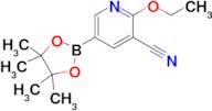 2-Ethoxy-5-(4,4,5,5-tetramethyl-1,3,2-dioxaborolan-2-yl)nicotinonitrile
