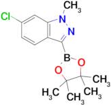 6-Chloro-1-methyl-3-(4,4,5,5-tetramethyl-1,3,2-dioxaborolan-2-yl)-1H-indazole