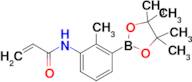 N-(2-Methyl-3-(4,4,5,5-tetramethyl-1,3,2-dioxaborolan-2-yl)phenyl)acrylamide