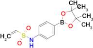 Ethenesulfonic acid [4-(4,4,5,5-tetramethyl-[1,3,2]dioxaborolan-2-yl)-phenyl]amide