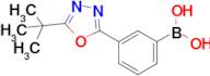 [3-(5-tert-Butyl-1,3,4-oxadiazol-2-yl)phenyl]boronic acid
