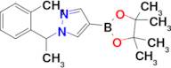 4-(4,4,5,5-Tetramethyl-1,3,2-dioxaborolan-2-yl)-1-(1-o-tolylethyl)-1H-pyrazole