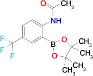 N-(2-(4,4,5,5-Tetramethyl-1,3,2-dioxaborolan-2-yl)-4-(trifluoromethyl)phenyl)acetamide