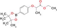 Ethyl 2-(4-(4,4,5,5-tetramethyl-1,3,2-dioxaborolan-2-yl)phenoxy)propanoate