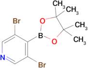 3,5-Dibromo-4-(4,4,5,5-tetramethyl-1,3,2-dioxaborolan-2-yl)pyridine