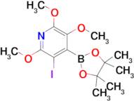 3-Iodo-2,5,6-trimethoxy-4-(4,4,5,5-tetramethyl-1,3,2-dioxaborolan-2-yl)pyridine