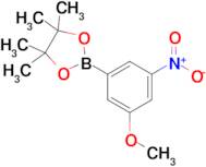 2-(3-Methoxy-5-nitrophenyl)-4,4,5,5-tetramethyl-1,3,2-dioxaborolane