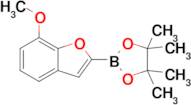 2-(7-Methoxybenzofuran-2-yl)-4,4,5,5-tetramethyl-1,3,2-dioxaborolane