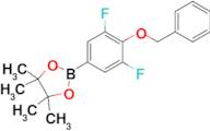 2-(4-(Benzyloxy)-3,5-difluorophenyl)-4,4,5,5-tetramethyl-1,3,2-dioxaborolane