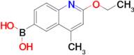 (2-Ethoxy-4-methylquinolin-6-yl)boronic acid