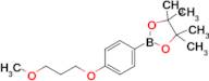 2-[4-(3-Methoxypropoxy)phenyl]-4,4,5,5-tetramethyl-1,3,2-dioxaborolane