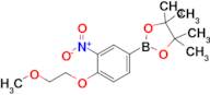 2-[4-(2-Methoxyethoxy)-3-nitrophenyl]-4,4,5,5-tetramethyl-1,3,2-dioxaborolane