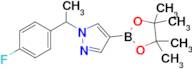 1-(1-(4-Fluorophenyl)ethyl)-4-(4,4,5,5-tetramethyl-1,3,2-dioxaborolan-2-yl)-1H-pyrazole