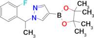 1-(1-(2-Fluorophenyl)ethyl)-4-(4,4,5,5-tetramethyl-1,3,2-dioxaborolan-2-yl)-1H-pyrazole