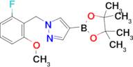 1-(2-Fluoro-6-methoxybenzyl)-4-(4,4,5,5-tetramethyl-1,3,2-dioxaborolan-2-yl)-1H-pyrazole