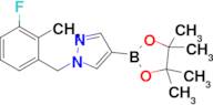 1-(3-Fluoro-2-methylbenzyl)-4-(4,4,5,5-tetramethyl-1,3,2-dioxaborolan-2-yl)-1H-pyrazole