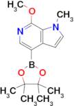 7-Methoxy-1-methyl-4-(4,4,5,5-tetramethyl-1,3,2-dioxaborolan-2-yl)-1H-pyrrolo[2,3-c]pyridine