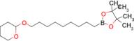 4,4,5,5-Tetramethyl-2-[9-(oxan-2-yloxy)nonyl]-1,3,2-dioxaborolane