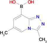 {3,6-Dimethyl-[1,2,4]triazolo[4,3-a]pyridin-8-yl}boronic acid